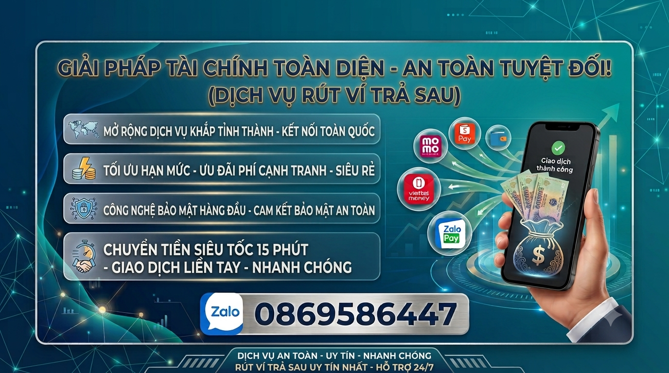 Rút ví trả sau